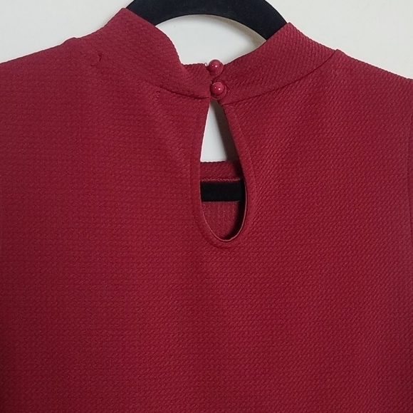 Soprano burgundy dress - Picture 5 of 6